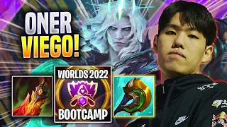 ONER IS A BEAST WITH VIEGO! - T1 Oner Plays Viego JUNGLE vs Graves! | Bootcamp 2022