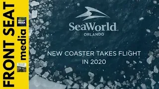 NEW COASTER Takes Flight in 2020 at SeaWorld Orlando - Promo POV