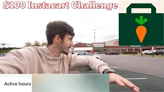How Fast Can You Make $100 With Instacart | Instacart Shopper Challenge