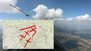 500 km without engine: tactics for gliding