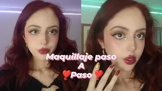 maquillaje paso a paso para tu día a día 🫶🏻 #chile #makeup #maquillaje #grwm