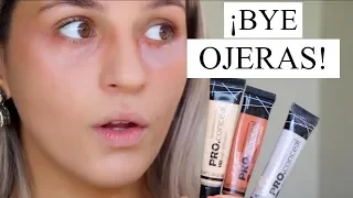 ¡BYE OJERAS! | Cómo tapar tus ojeras como PRO! | Yours Yanela