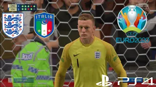 England vs Italy | Penalty shootout | UEFA Euro 2020 | FIFA 20 PS4