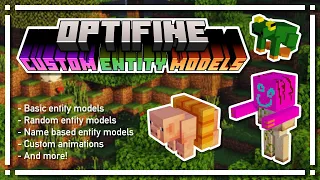 OptiFine CEM - How to create Custom Entity Models using OptiFine [Blockbench Tutorial] [Updated]