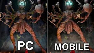 Raji: An Ancient Epic (PC) vs. (Mobile) Graphics Comparison
