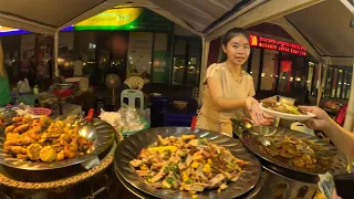 Laos Street Food 2023. Delicious Lao Cuisine. Amazing Street Food in Laos.
