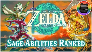 I RANKED all Sage Abilities in ZELDA: TEARS OF THE KINGDOM!