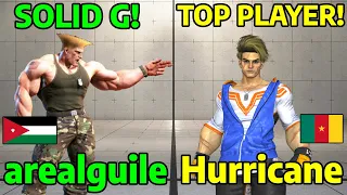 🌀STREET FIGHTER 6 ➥ arealguile (GUILE ガイル) VS. Hurricane (LUKE ルーク) MASTER RANKS🌪