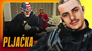 NUGATO - Prva i Najveća Pljačka Trezora u GTA 5 do Sada! *najbolja potjera*