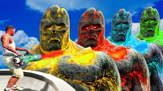 GTA 5 : Shinchan & Pinchan Opening Lucky TITAN GOD in GTA 5 ! Lava God Ice God, Sun God (GTA 5 mods)