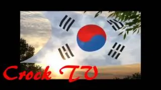 Crock TV ident featuring the South Korean Flag