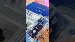 How to insert casette in a casette player #shorts #youtubeshorts #viral #trending #sony