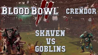 Blood Bowl 2 - Skaven (the Sage) vs Goblins (Marrow) - Crendor League G7