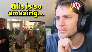 American reacts to WWII Veterans meet each other