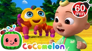 Itsy Bitsy Spider 🕷️ | 🌈 CoComelon 🌈 | Preschool Learning | Moonbug Tiny TV