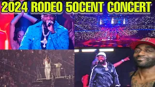 I WENT TO THE 50 CENT CONCERT | 2024 RODEO IN HOUSTON, TEXAS!!