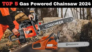 Top 5: Best Gas Powered Chainsaw for 2024