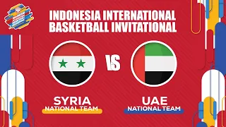 SYR VS UAE - INDONESIA INTERNATIONAL BASKETBALL INVITATIONAL