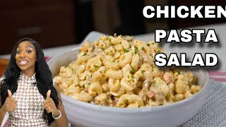 How To Make The BEST Chicken Pasta Salad | Christmas Side Dish