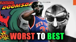 MF DOOM Albums Ranked WORST to BEST