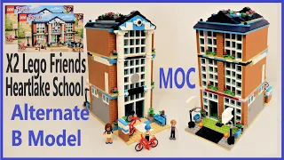 Lego Friends 41682 Heartlake City School Modular MOC Alternate B Model Alt Build