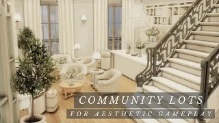 Enhance Your Sims 4 Experience: Top Aesthetic Community Lots! | The Sims 4