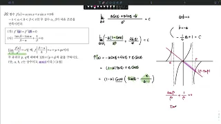 2023학년도 (2022년 시행) 고3 4월 모의고사 미적분 30번