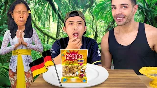 Balineser Essen Zum 1. Mal DEUTSCHE Süßigkeiten! Emrah