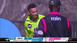 Solidarity Cup | Makhaya Ntini Commentates on son Thando Ntini's bowling and it's gold