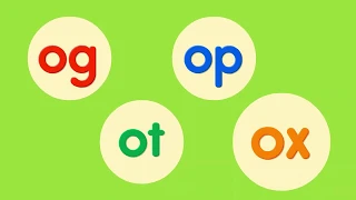 Phonics Chant┃og · op · ot · ox ∥ Short Vowels┃Spotlight on One Phonics