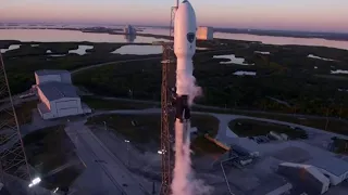 SpaceX launches rocket from Cape, lands booster on droneship