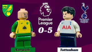 Norwich 0-5 Tottenham | LEGO Highlights