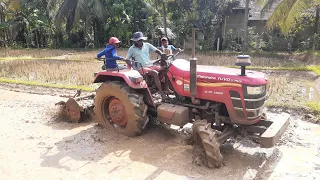 Mahindra Yuvo575 DI-4wd Danger mud Mahindra🚜 🔥| මහින්ද්‍රා ට්‍රැක්ටර් Sri Lanka #Best Tractor Farmer