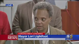 Mayor Lori Lightfoot Briefing On City's Coronavirus Response