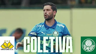 COLETIVA | CRICIÚMA 1 X 2 PALMEIRAS | BRASILEIRO 2024