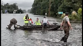 Floodwaters continue to rise in Lumberton