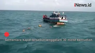 Evakuasi Kapal Tenggelam, Lima ABK Berhasil Diselamatkan