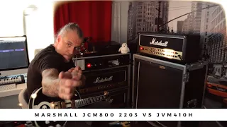 MARSHALL JCM800 2203 vs JVM 410H