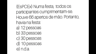 EsPCEx | Análise Combinatória e Geometria