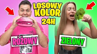 JEMY TYLKO JEDEN KOLOR JEDZENIA PRZEZ 24H!