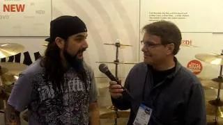 Mike Portnoy NAMM 2010 Sabian