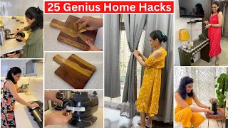 25 New & Genius HOME HACKS That Changed my Life | Organizopedia