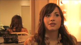 Demi Lovato - Backstage Footage (From Jonas Brothers 2008 Burnin' Up Tour)