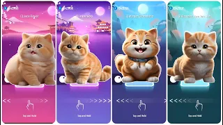 TILES HOP CUTE CATS 🐈 BATTLE (OYEN) •|• Flower •|• Jennie Solo •|• Payphone •|• How You Like That