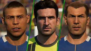 FIFA 21 ALL 100 ICON FACES (Base, Middle, Prime) / ft. Zidane, Ronaldo, Cantona, etc