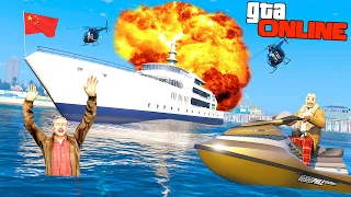 ИСПОРТИЛ ВЕЧЕРИНКУ! ОГРАБЛЕНИЕ КИТАЙСКОЙ МАФИИ! - GTA 5 Online (DLC The Contract)