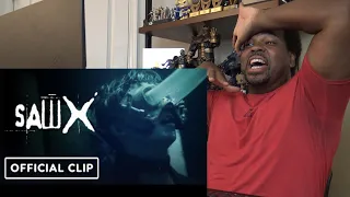 Saw X - Eyeball Trap Clip - Reaction!