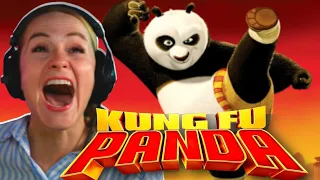 KUNG FU PANDA (2008) MOVIE REACTION! FIRST TIME WATCHING!!