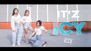 【羊.豆.卷】ITZY-ICY翻跳☆劲舞团天台蹦迪☆条条框框都打破