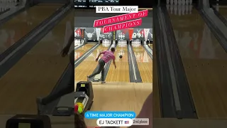 EJ Tackett 🇺🇸 - 4 time Major winner @ 2023 PBA Tournament of Champions #bowling #youtubeshorts